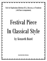 Festival Piece in Classical Style P.O.D cover